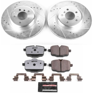 Picture of Power Stop 11-16 BMW 550i Rear Z26 Street Warrior Brake Kit