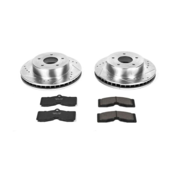 Picture of Power Stop 63-82 Chevrolet Corvette Front Z23 Evolution Sport Brake Kit
