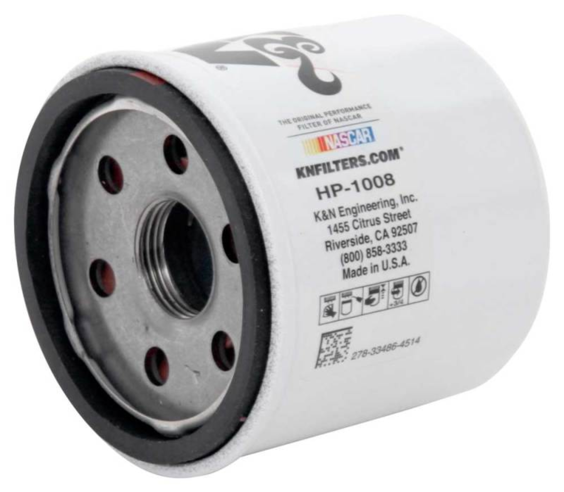 Picture of K&N Engineering KN Premium Wrench-Off Oil Filt Oil Filters - HP-1008