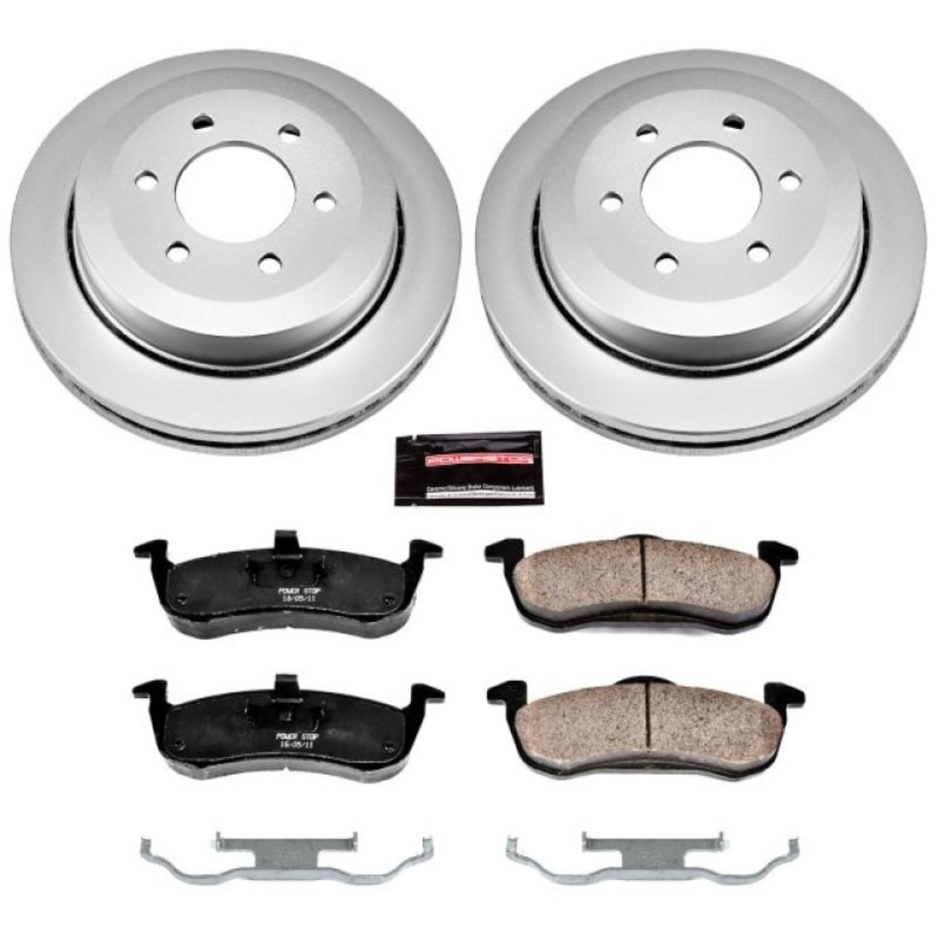 Picture of Power Stop 07-17 Ford Expedition Rear Z17 Evolution Geomet Coated Brake Kit