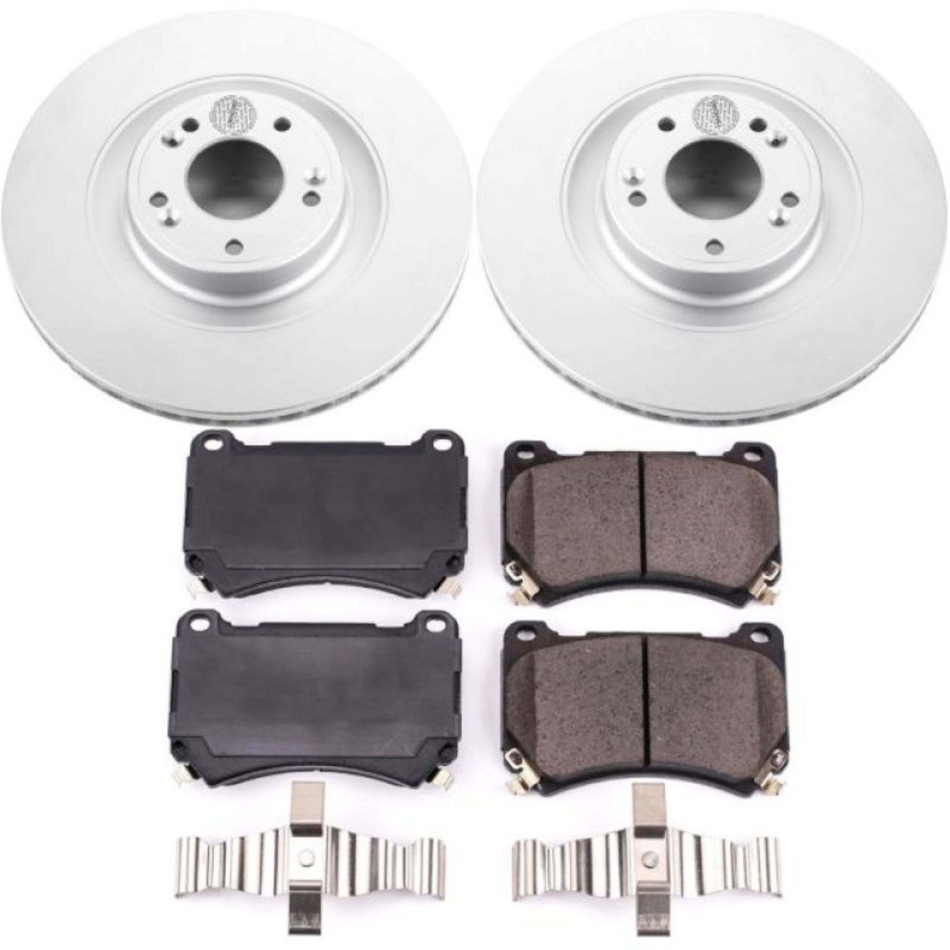 Picture of Power Stop 2011 Hyundai Equus Front Z17 Evolution Geomet Coated Brake Kit