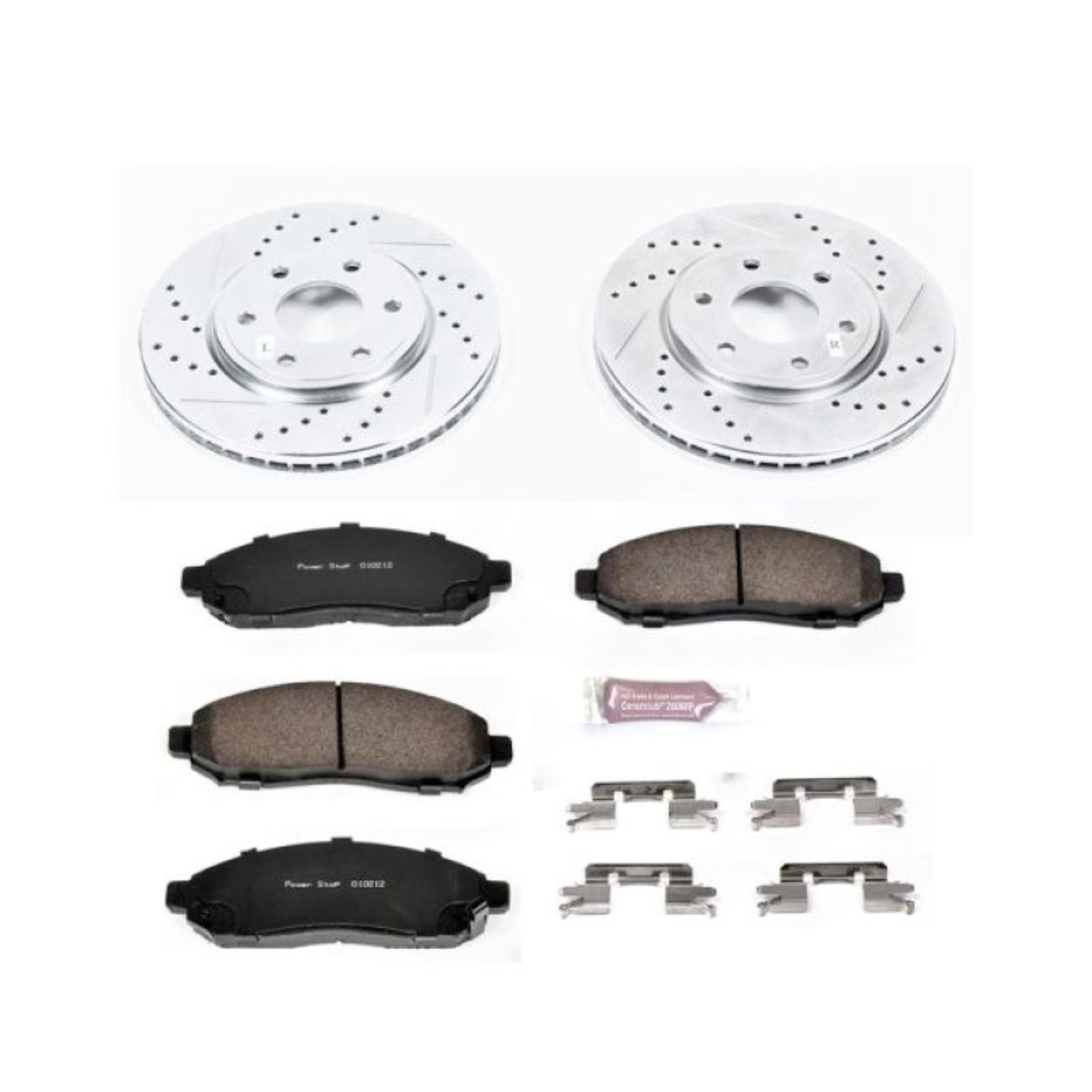 Picture of Power Stop 05-18 Nissan Frontier Front Z23 Evolution Sport Brake Kit