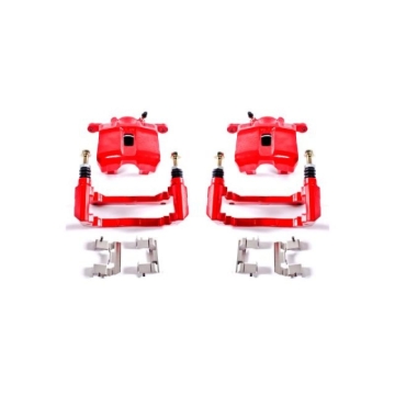Picture of Power Stop 01-03 Acura CL Front Red Calipers w/Brackets - Pair