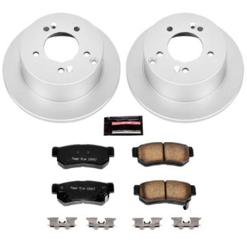 Picture of Power Stop 06-08 Hyundai Sonata Rear Z17 Evolution Geomet Coated Brake Kit
