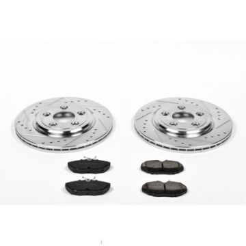 Picture of Power Stop 03-05 Jaguar S-Type Rear Z23 Evolution Sport Brake Kit