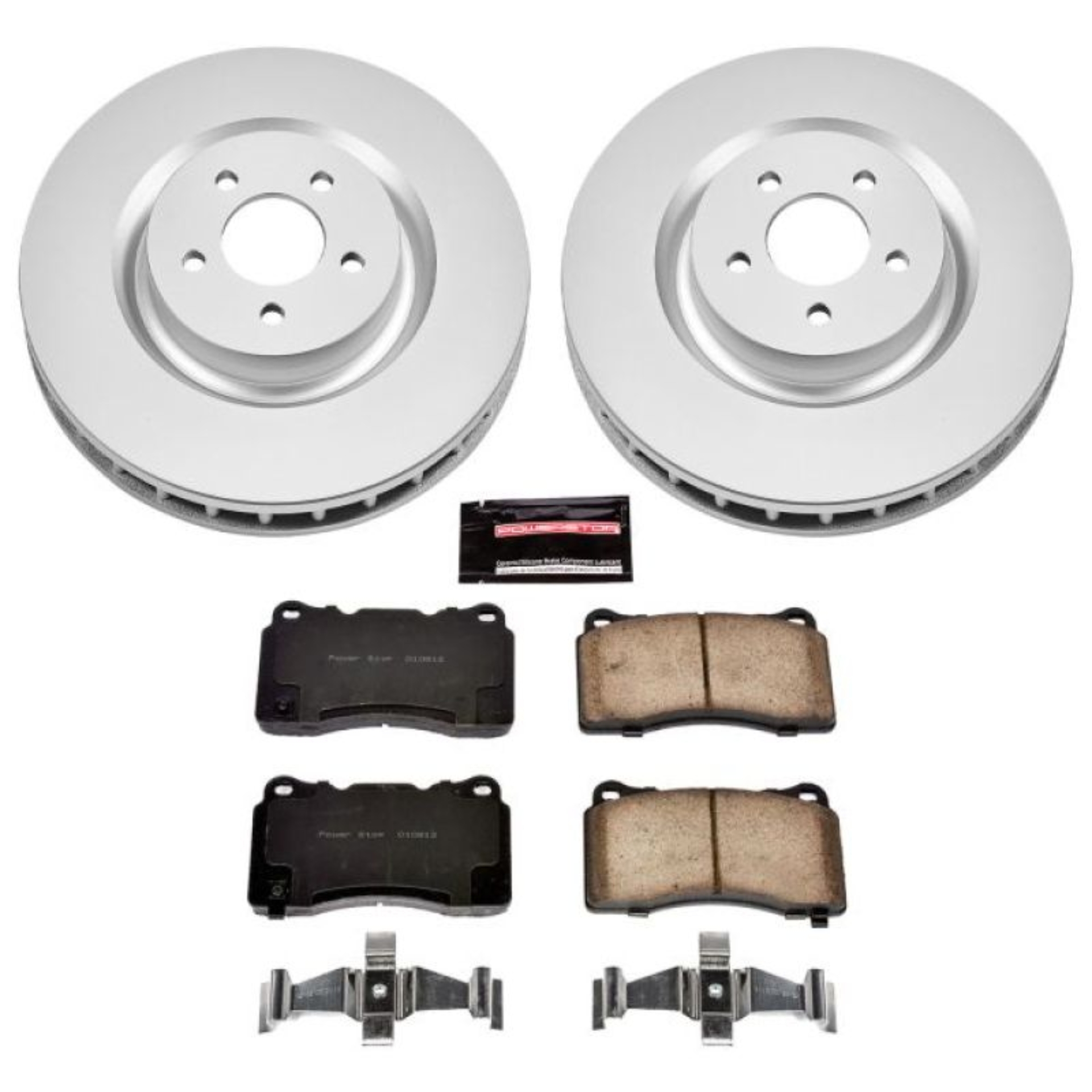Picture of Power Stop 07-14 Ford Mustang Front Z17 Evolution Geomet Coated Brake Kit