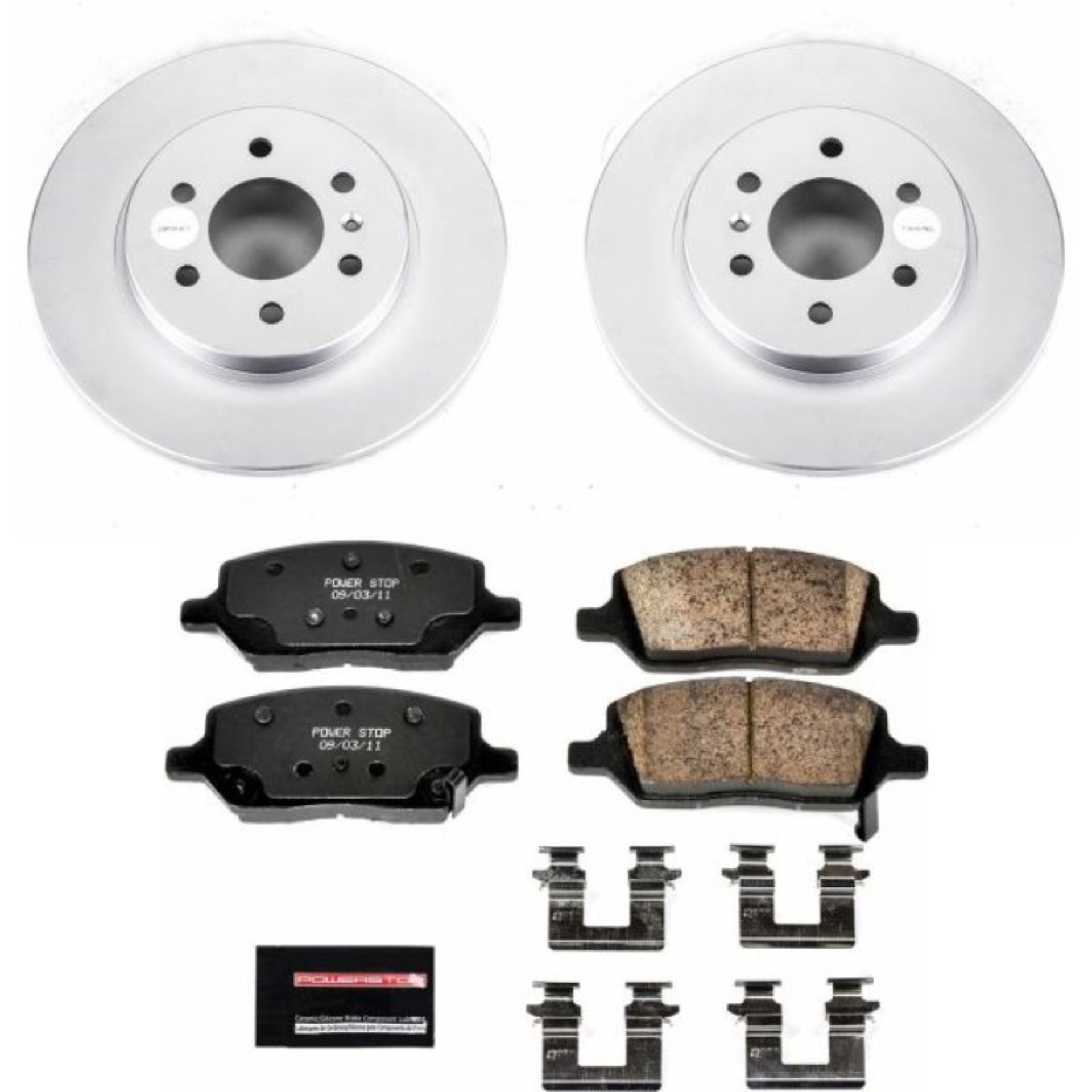 Picture of Power Stop 06-07 Buick Terraza Rear Z17 Evolution Geomet Coated Brake Kit