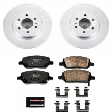 Picture of Power Stop 06-07 Buick Terraza Rear Z17 Evolution Geomet Coated Brake Kit