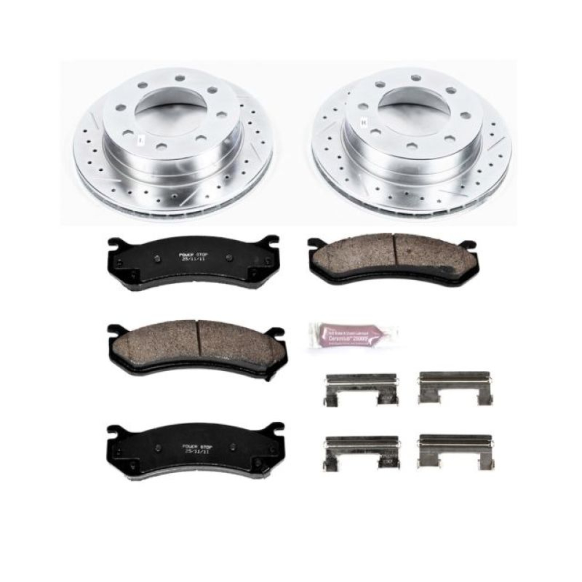Picture of Power Stop 2003 Chevrolet Silverado 1500 HD Rear Z23 Evolution Sport Brake Kit