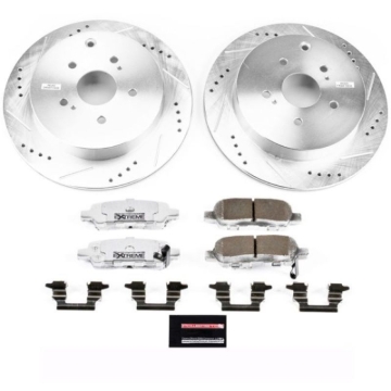 Picture of Power Stop 09-13 Suzuki Grand Vitara Rear Z26 Street Warrior Brake Kit