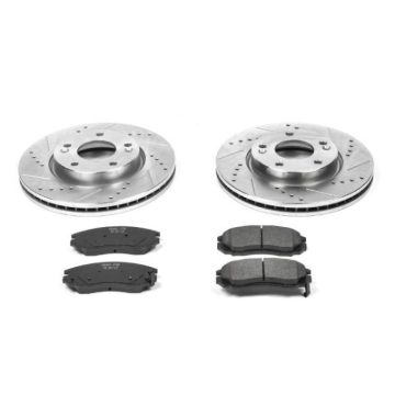Picture of Power Stop 04-06 Hyundai Tiburon Front Z23 Evolution Sport Brake Kit