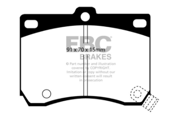 Picture of EBC Redstuff Brake Pad Sets - DP3824C