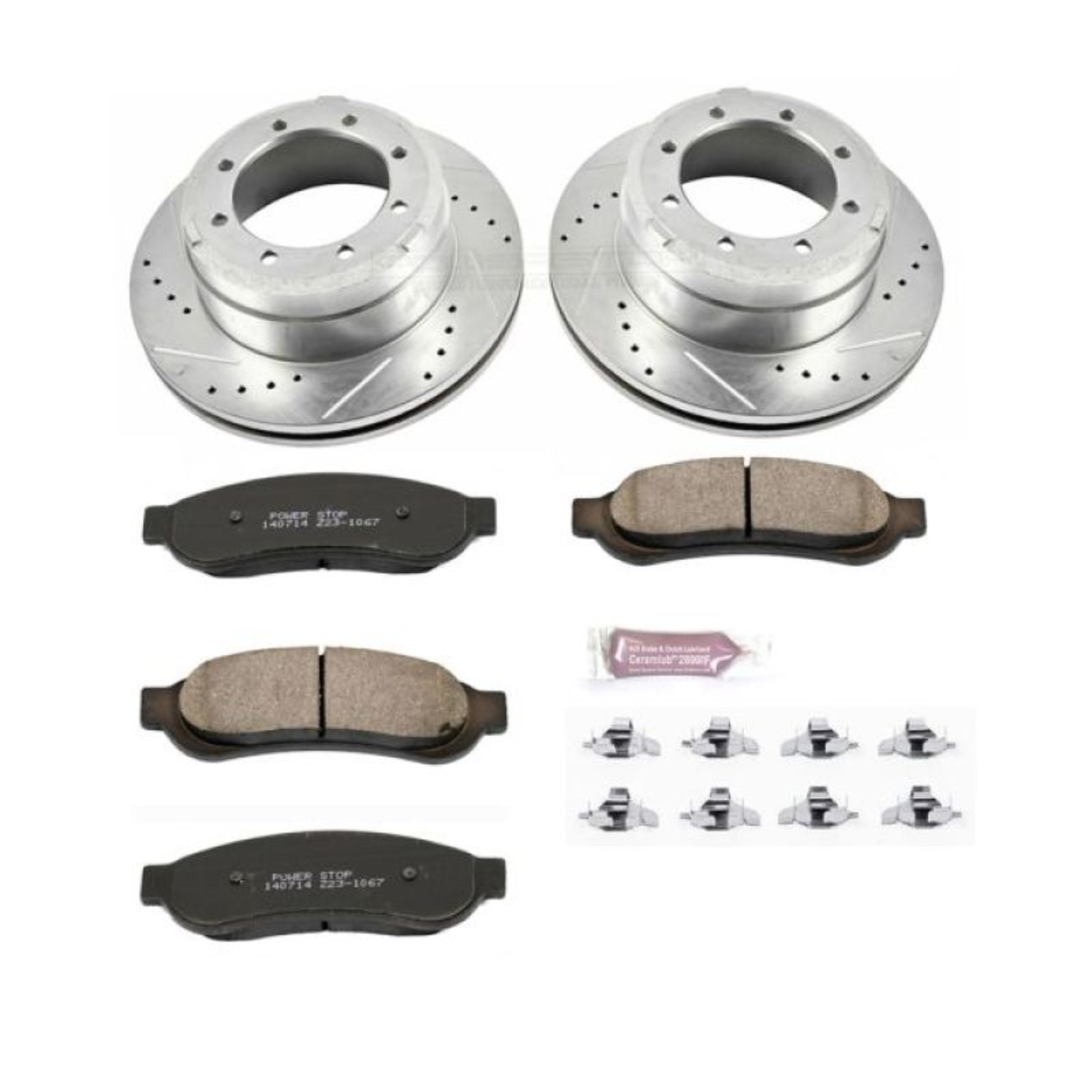 Picture of Power Stop 05-10 Ford F-350 Super Duty Rear Z23 Evolution Sport Brake Kit