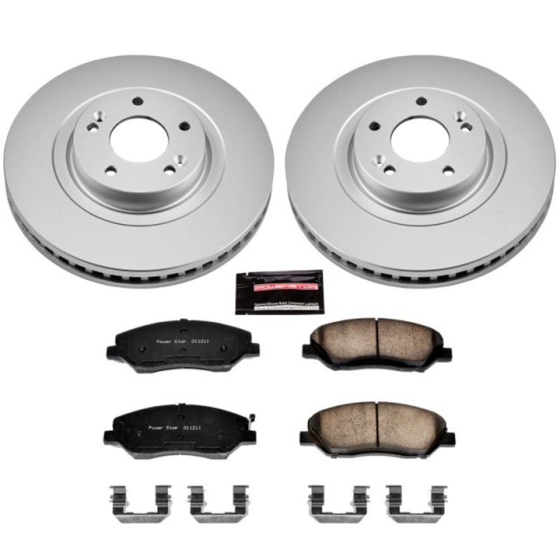 Picture of Power Stop 13-16 Hyundai Santa Fe Front Z17 Evolution Geomet Coated Brake Kit