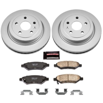 Picture of Power Stop 08-14 Cadillac CTS Rear Z17 Evolution Geomet Coated Brake Kit