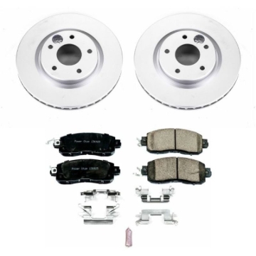 Picture of Power Stop 14-17 Nissan Leaf Front Z17 Evolution Geomet Coated Brake Kit