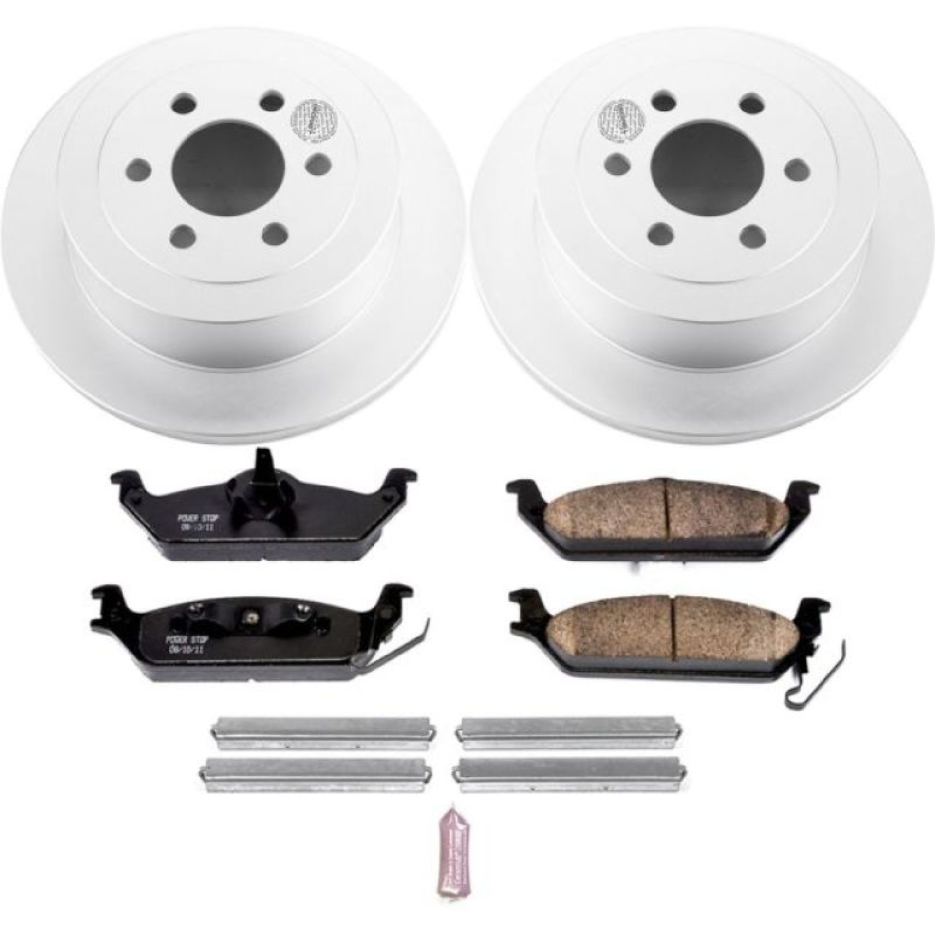 Picture of Power Stop 03-04 Dodge Dakota Rear Z17 Evolution Geomet Coated Brake Kit