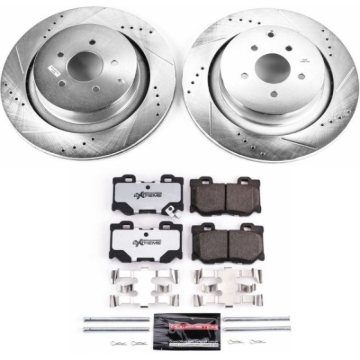 Picture of Power Stop 09-13 Infiniti FX50 Rear Z26 Street Warrior Brake Kit