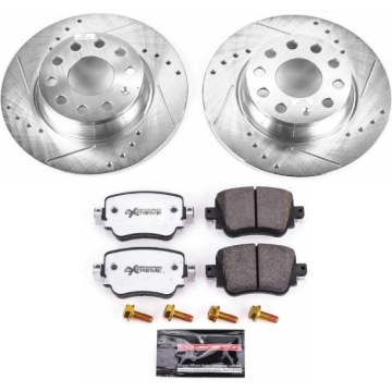 Picture of Power Stop 15-18 Volkswagen Golf Rear Z26 Street Warrior Brake Kit