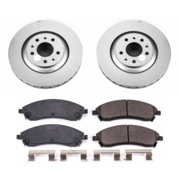 Picture of Power Stop 06-07 Cadillac CTS Front Z17 Evolution Geomet Coated Brake Kit