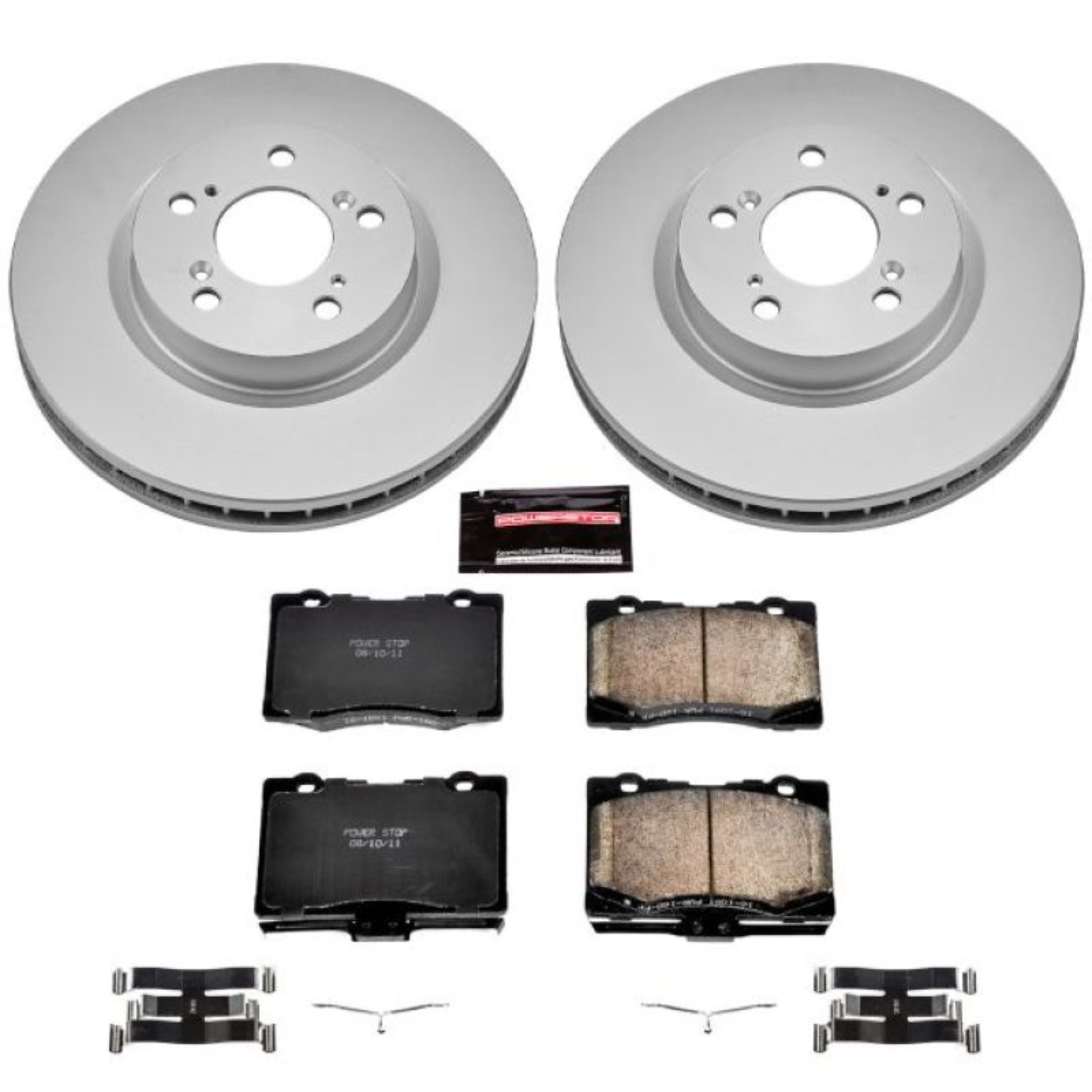Picture of Power Stop 05-12 Acura RL Front Z17 Evolution Geomet Coated Brake Kit