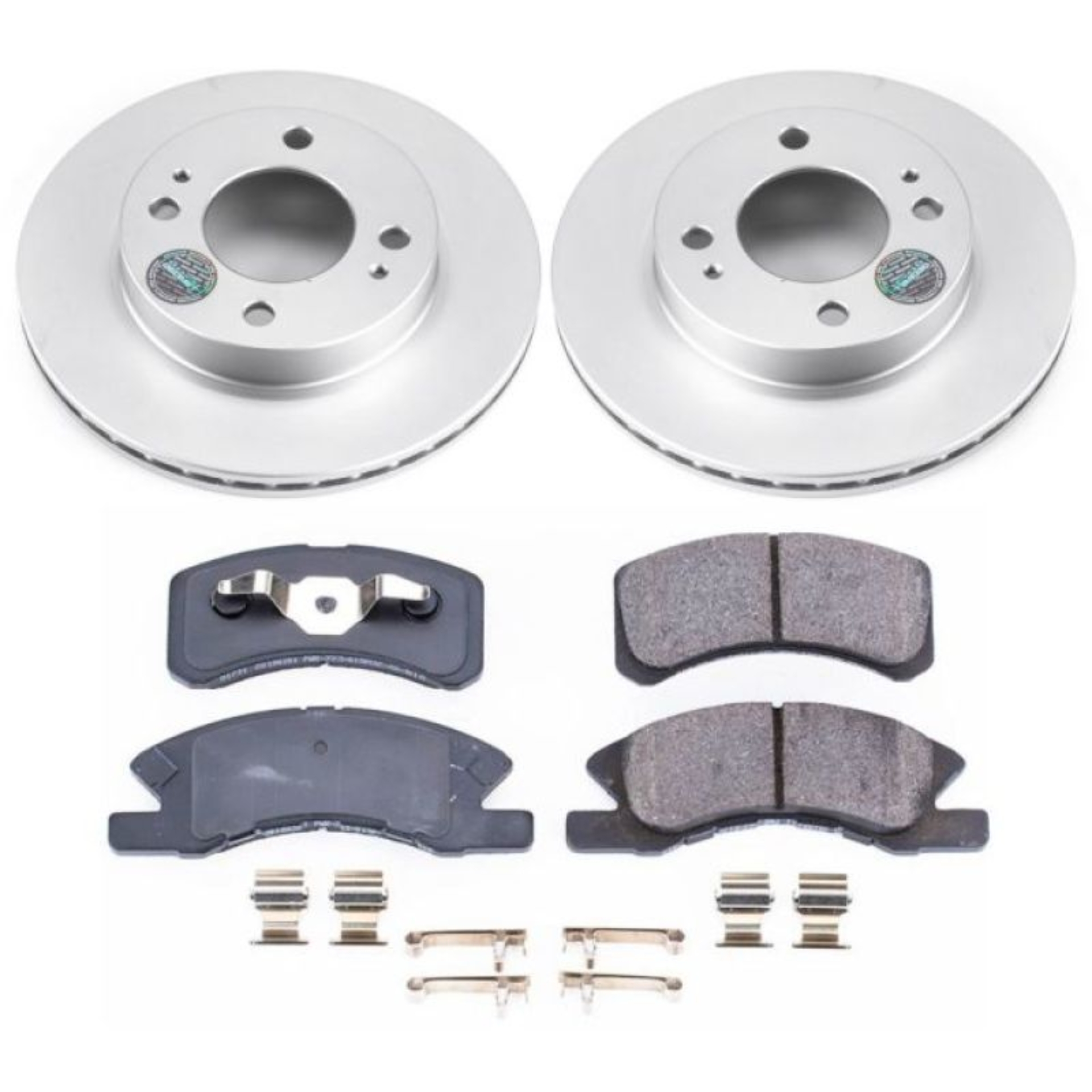 Picture of Power Stop 14-15 Mitsubishi Mirage Front Z17 Evolution Geomet Coated Brake Kit