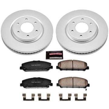 Picture of Power Stop 08-10 Infiniti QX56 Front Z17 Evolution Geomet Coated Brake Kit