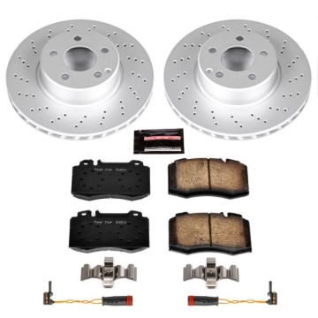 Picture of Power Stop 03-06 Mercedes-Benz CL500 Front Z23 Evolution Sport Coated Brake Kit