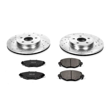 Picture of Power Stop 02-08 Jaguar X-Type Front Z23 Evolution Sport Brake Kit