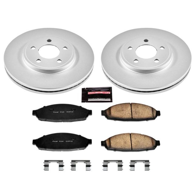 Picture of PowerStop PSB Z17 Evolution Coated Kit Brake Kits - CRK1364