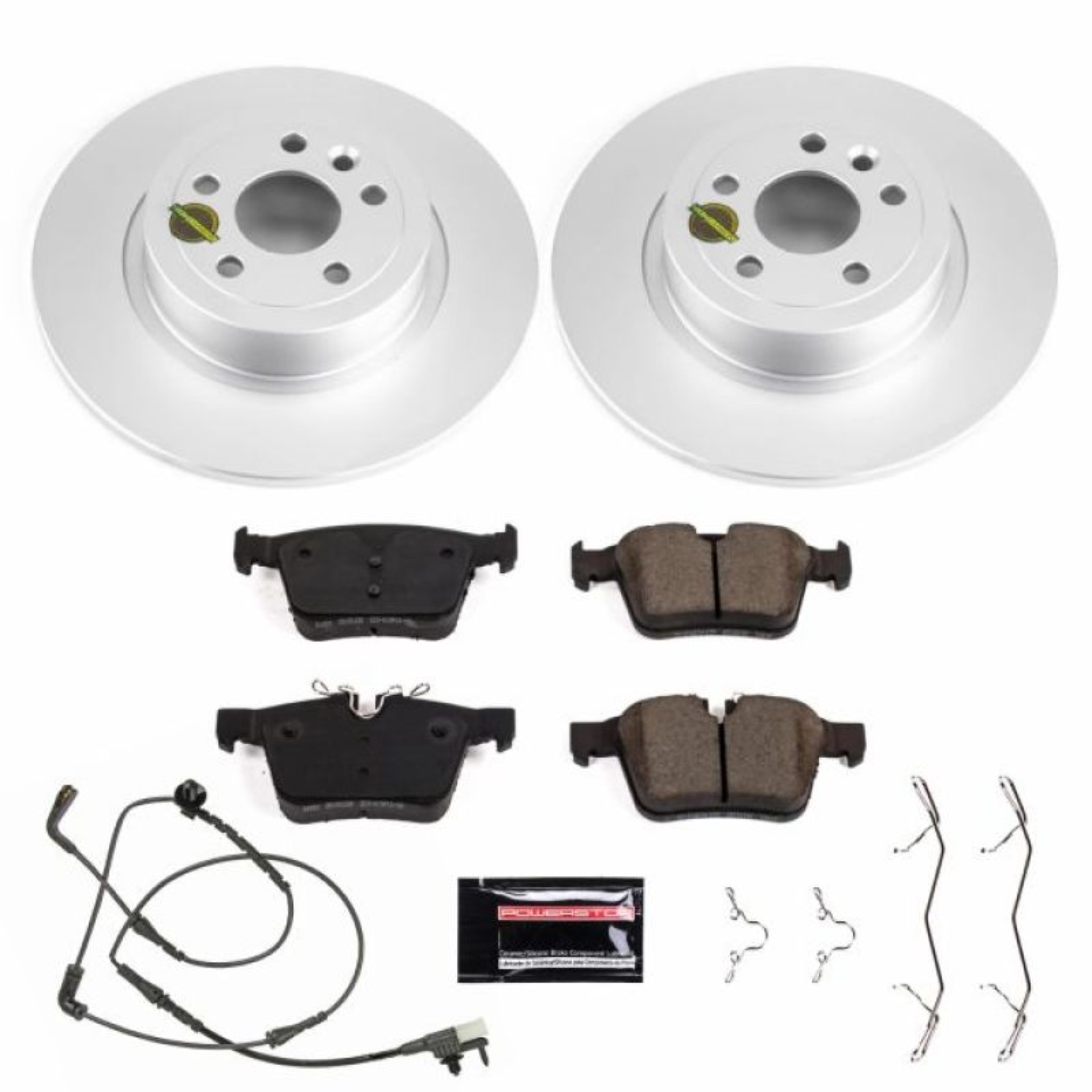 Picture of Power Stop 16-18 Land Rover Range Rover Evoque Rear Z23 Evolution Sport Coated Brake Kit