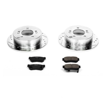Picture of Power Stop 06-08 Hyundai Sonata Rear Z23 Evolution Sport Brake Kit