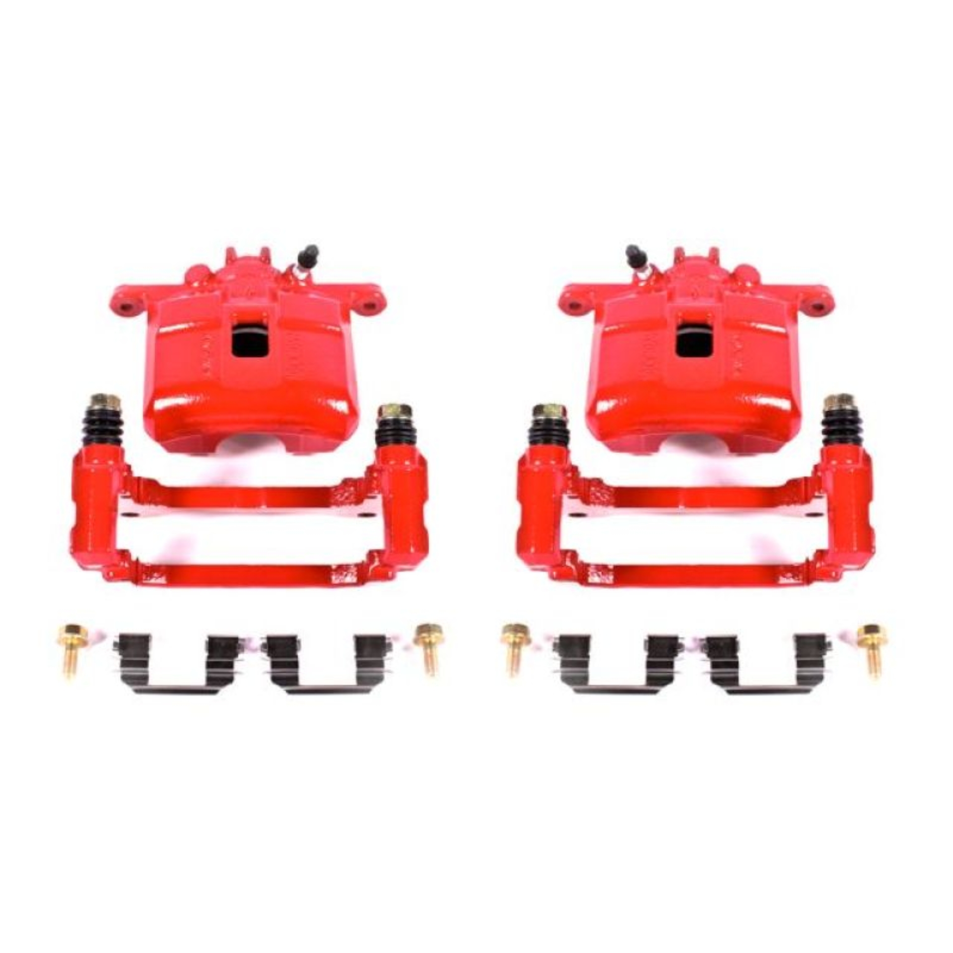 Picture of Power Stop 02-06 Acura RSX Front Red Calipers w/Brackets - Pair