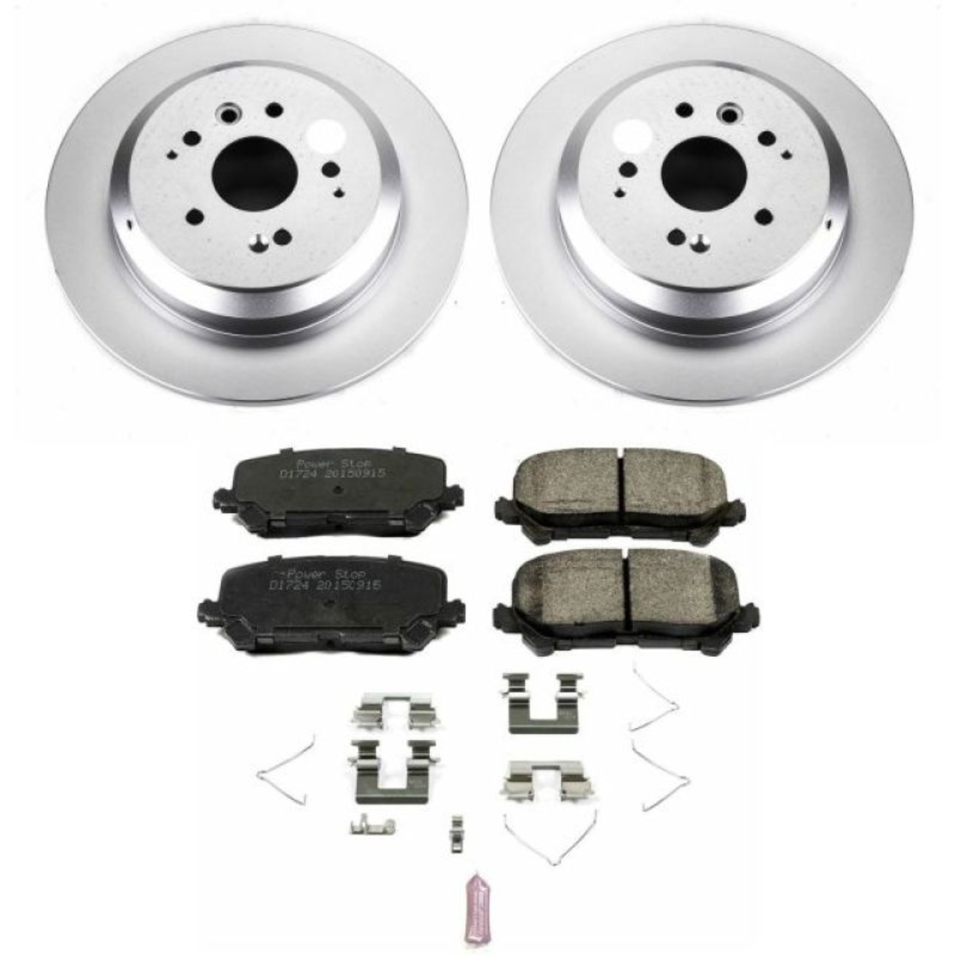 Picture of Power Stop 14-16 Acura MDX Rear Z17 Evolution Geomet Coated Brake Kit