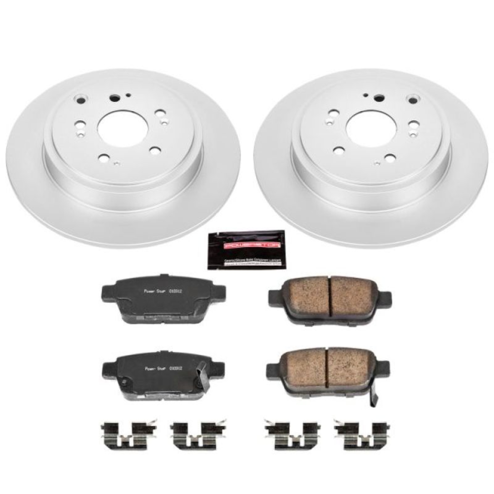 Picture of Power Stop 06-14 Honda Ridgeline Rear Z17 Evolution Geomet Coated Brake Kit