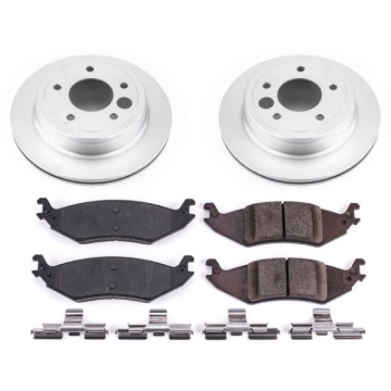 Picture of Power Stop 04-06 Ford E-150 Rear Z17 Evolution Geomet Coated Brake Kit