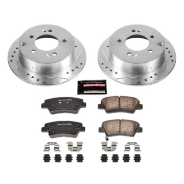 Picture of Power Stop 10-13 Kia Soul Rear Z23 Evolution Sport Brake Kit