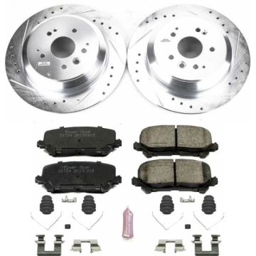 Picture of Power Stop 14-16 Acura MDX Rear Z23 Evolution Sport Brake Kit