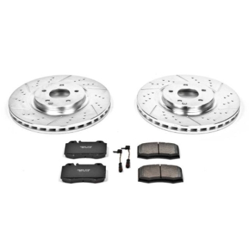 Picture of Power Stop 2004 Mercedes-Benz C230 Front Z23 Evolution Sport Brake Kit