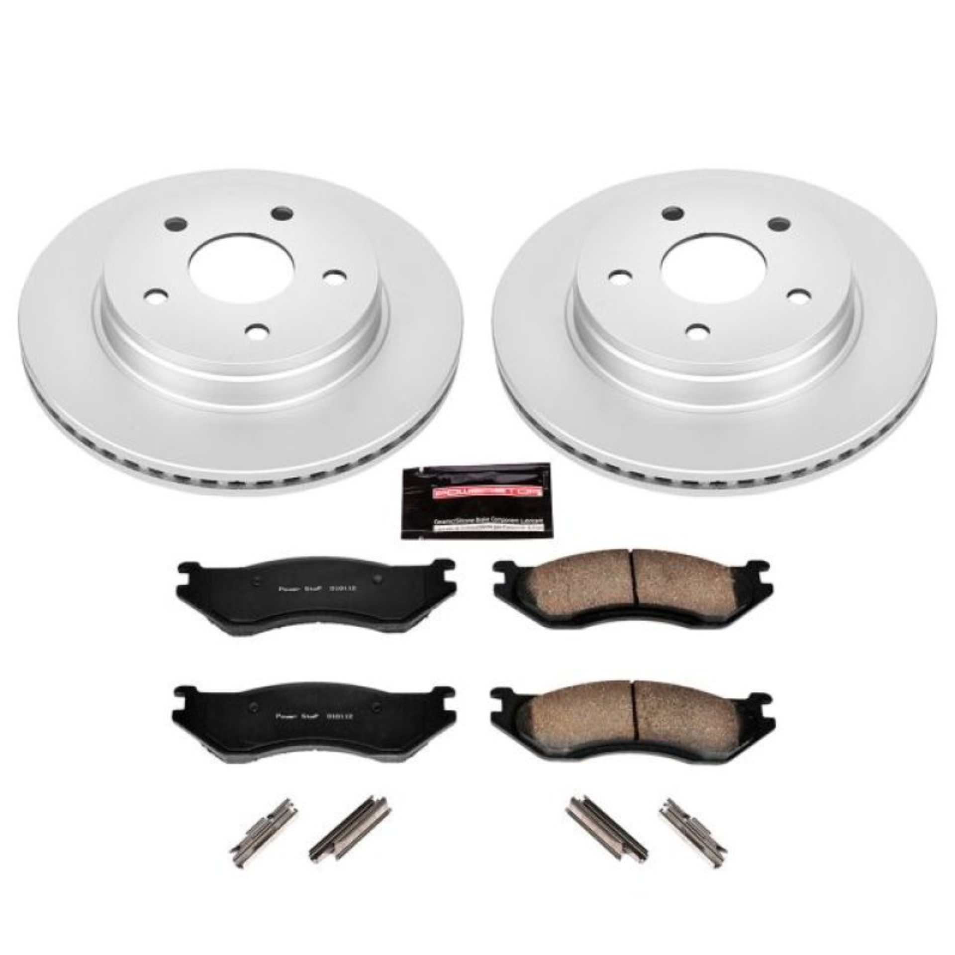 Picture of Power Stop 03-05 Dodge Ram 1500 Front Z17 Evolution Geomet Coated Brake Kit