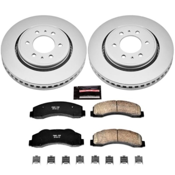 Picture of Power Stop 10-18 Ford Expedition Front Z17 Evolution Geomet Coated Brake Kit