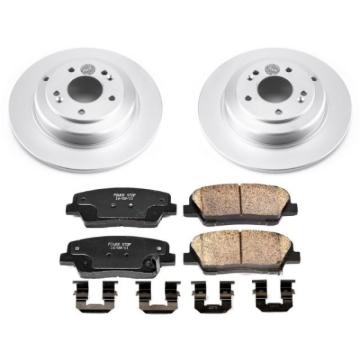 Picture of Power Stop 10-16 Hyundai Genesis Coupe Rear Z17 Evolution Geomet Coated Brake Kit