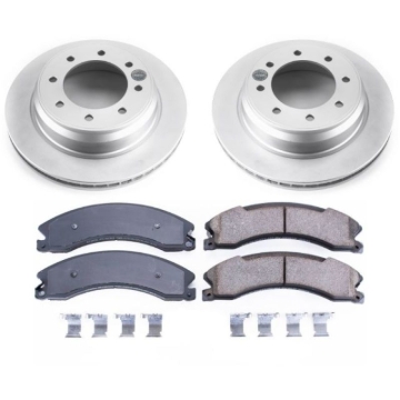 Picture of Power Stop 12-18 Nissan NV1500 Rear Z17 Evolution Geomet Coated Brake Kit