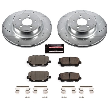 Picture of Power Stop 14-19 Dodge Charger Rear Z23 Evolution Sport Brake Kit
