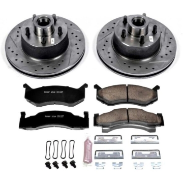 Picture of Power Stop 80-81 Chrysler Town & Country Front Z23 Evolution Sport Brake Kit
