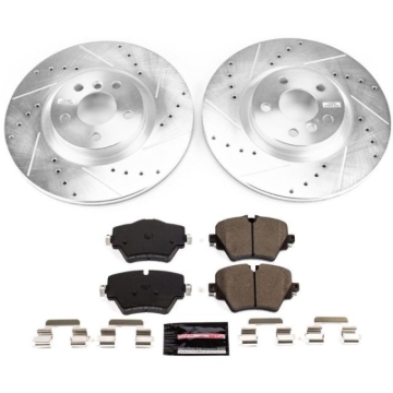 Picture of Power Stop 16-19 BMW X1 Front Z23 Evolution Sport Brake Kit