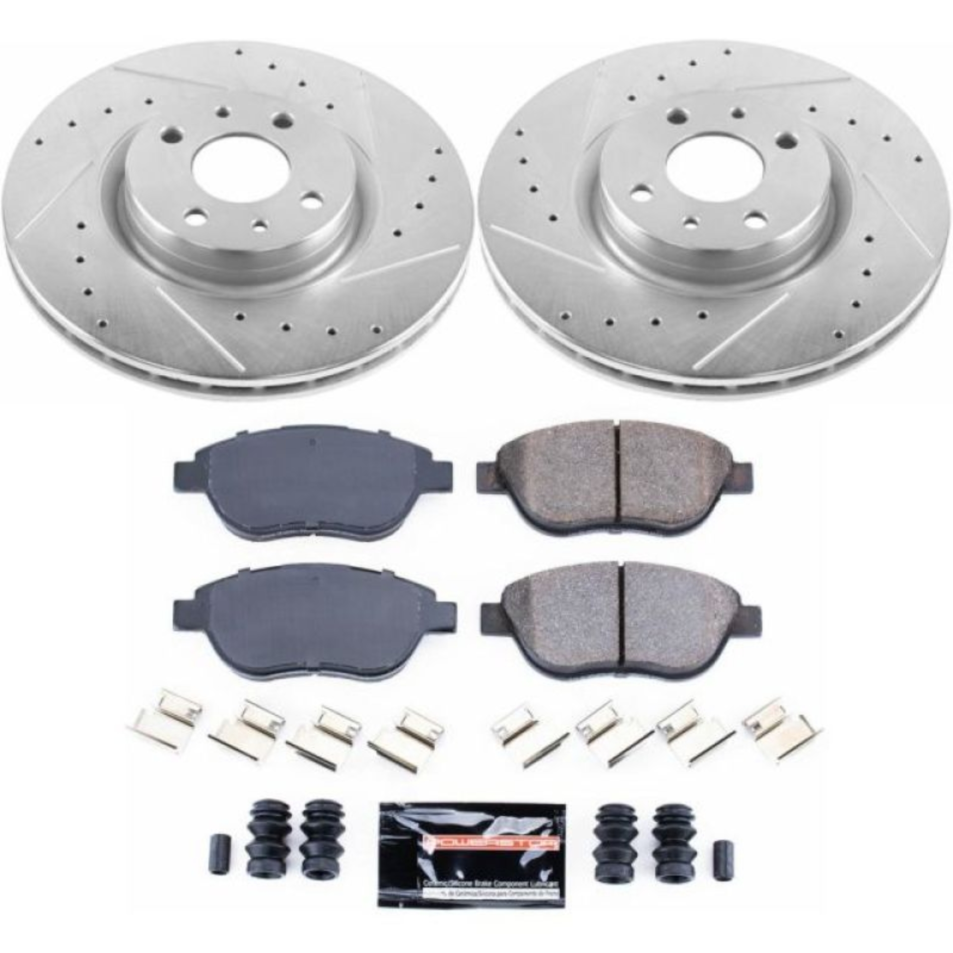 Picture of Power Stop 12-18 Fiat 500 Front Z23 Evolution Sport Brake Kit