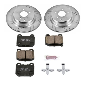 Picture of Power Stop 03-04 Infiniti G35 Rear Z23 Evolution Sport Brake Kit