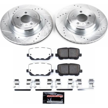 Picture of Power Stop 14-19 Dodge Charger Rear Z26 Street Warrior Brake Kit