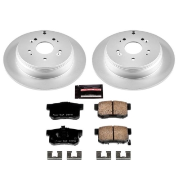 Picture of Power Stop 10-18 Acura RDX Rear Z17 Evolution Geomet Coated Brake Kit